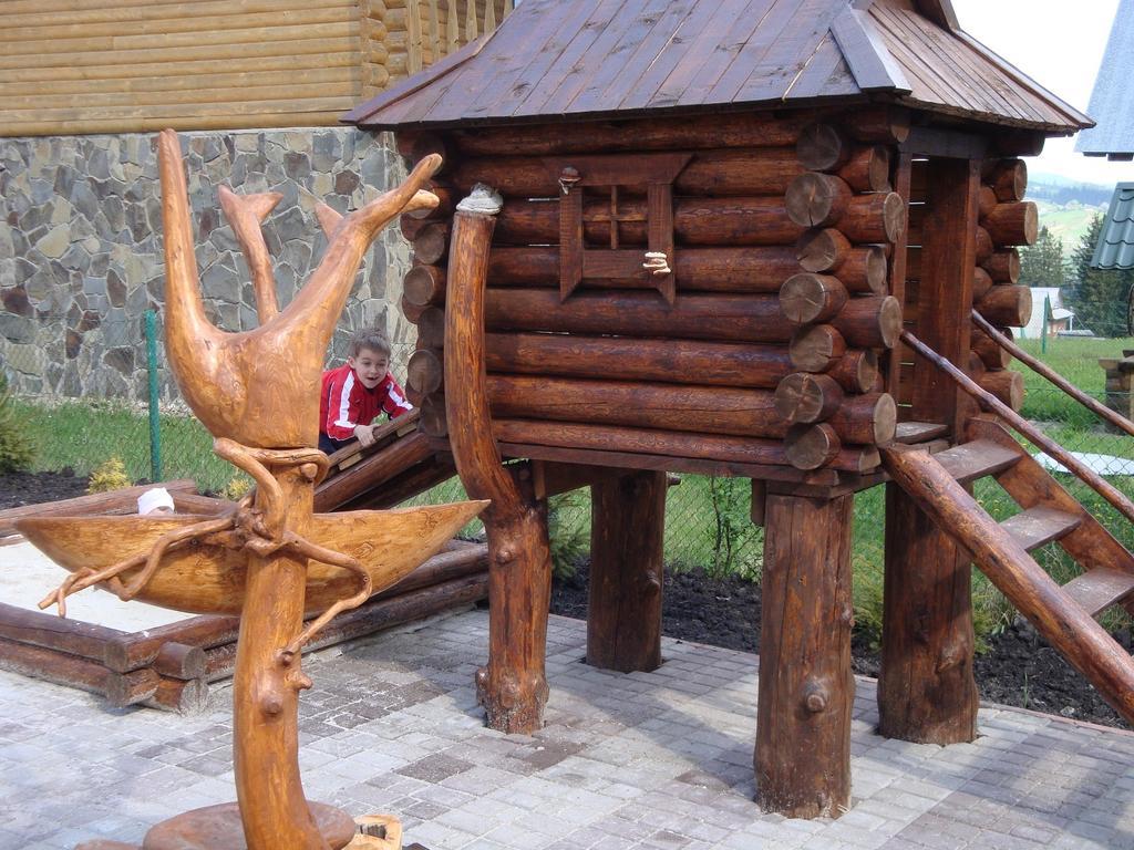 Panorama Karpat Hotel Yablunytsia Buitenkant foto